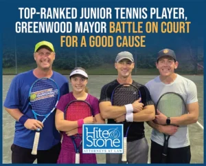 Stone Takes On Mayor, Tennis Match for Charity